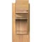 Ekena Millwork Merced Block Smooth Outlooker, Western Red Cedar, 5 1/2"W x 12"D x 12"H OUT06X12X12MRC05SWR - alternate 2